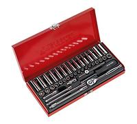 SEALEY AK690 Set di 41 chiavi a bussola esagonali WallDrive® - DuoMetric®, attacco quadro 6,35 mm
