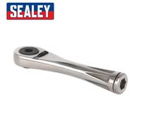 Sealey AK6962 1/4 Punta Autista Cricchetto - Alta Qualità Acciaio Inox - 72T
