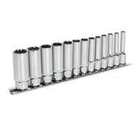 Sealey AK69813D Chiavi a Bussola per Rimozione Set 13pc Profondo 0.6cmsq Totale