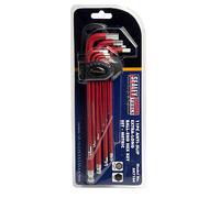 Sealey AK7164 Estremità a Sfera Esagonale Key Set 11pc Anti-scivolo extra-Lunga