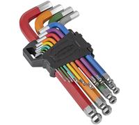 Sealey AK7192 Premier Jumbo Colore Codificato Antiscivolo Giraviti Esagonali Key