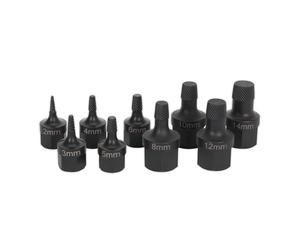 Sealey AK7222 - 9pc Borchie/Bullone Estrattore Set Presa Pezzi Su Barre 2mm -