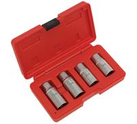Sealey AK723 Perno Estrattore Set 4pc 1.3cmSq Guida Metrica