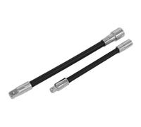 Flessibile Adattatore Prolunga Set 2pc 0.6cmSq X 150mm & 1cmSq X 200mm - Sealey