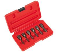 Sealey AK8185 Estrattore Viti Set 6pc 1cmSq Drive