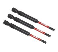 Sealey AK8266 Impact Socket 80 mm Deep 1"Sq Drive, Rosso