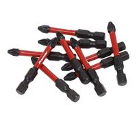 Sealey AK8275 Pozi #2 Impact Potenza Strumento Pezzi 50mm - 10pc