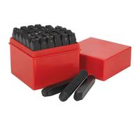 Sealey Lettera e Numero Punzone Set 36pc 8mm AK8297