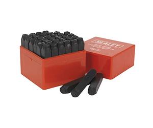 Sealey AK8298 Letter & number punch set 36PC 10 mm