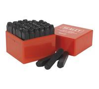 Sealey AK8298 Lettera e Numero Punzone Set 36pc 10mm
