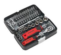 Sealey AK8945 Presa & Set Punte 38pc 0.6cmSq Drive
