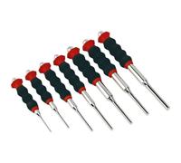 Sealey Rivestito Parallelo Perno Punzone Set 7pc 2-8mm AK9131