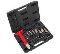 Sealey Intercambiabili Punzone E Scalpello Set 13pc AK9215