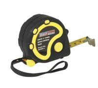 Sealey Gomma Nastro Misurare 5m(16ft)X 19mm - Metrico/Imperial AK989