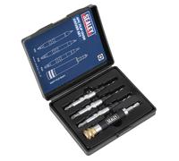 Sealey Aletta Sopra Screwdriver Svasati Set 4pc Cambio Rapido 0.6cm Gambo FDS4