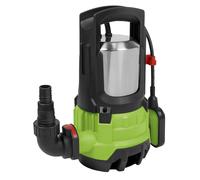 Sealey Alto Flusso Immergibili Inossidabile Sporco Pompa Acqua Automatico 333L /