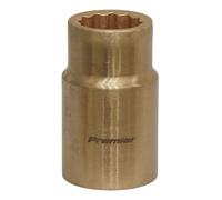 Sealey Anti Scintillante Presa 14mm 1.3cmD Walldrive 12 Punto Berilio Rame NS047