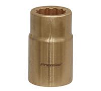 Sealey Anti Scintillante Presa 15mm 1.3cmD Walldrive 12 Punto Berilio Rame NS048