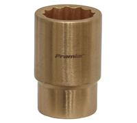 Sealey Anti Scintillante Presa 19mm 1.3cmD Walldrive 12 Punto Berilio Rame NS052