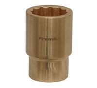 Sealey Anti Scintillante Presa 21mm 1.3cmD Walldrive 12 Punto Berilio Rame NS054