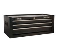Sealey Mid-Box 3 Cassetto Con Ball-Bearing Perni di Scorrimento - Nero AP223B