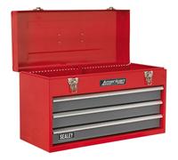 Sealey AP9243BB Cassetta Attrezzi 3 Portatile con Sfera Cuscinetto Guide -