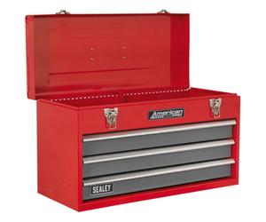 Sealey AP9243BB Cassetta Attrezzi 3 Portatile con Sfera Cuscinetto Guide -