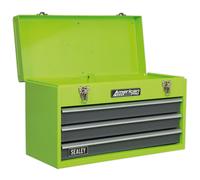 Sealey Cassetta Attrezzi 3 Portatile Con Ball-Bearing Guide - Verde/Grigi AP9243