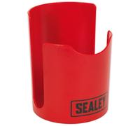Sealey APCH Magnetico Coppa/Lattina Supporto - Rosso