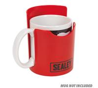 Sealey Magnetico Coppa/Lattina Sostegno - Rosso APCH