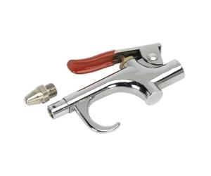 Sealey Aria Soffio Pistola Palma Tipo Con 0.6cmBSP Ingresso & Safety Ugello