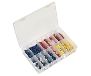 Sealey Arricciato Terminale Assortimento 200pc Blu, Rosso e Giallo AB038MT