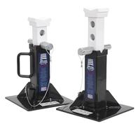 Sealey AS20 Coppia di cavalletti per asse, capacità 20 tonnellate per supporto