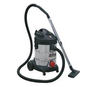 Sealey Aspirapolvere Industriale 30L 1400W/230V Inossidabile Tamburo PC300SD