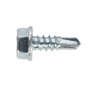 Sealey Auto-Perforanti Vite 4.2 x 13mm Testa Esagonale Zinco Confezione Di 100