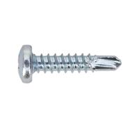 Sealey Auto-Perforanti Vite 4.2 x 19mm Pan Testa Phillips Zinc Confezione Di 100