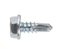 Sealey Auto-Perforanti Vite 4.8 x 13mm Testa Esagonale Zinco Confezione Di 100