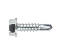 Sealey Auto-Perforanti Vite 4.8 x 19mm Testa Esagonale Zinco Confezione Di 100