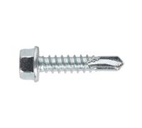 Sealey SDHX5525 Auto-Filettante Vite 5.5 x 25mm Testa Esagonale Zinco din 7504K