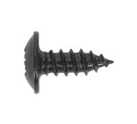 Sealey Autofilettanti Vite 3.5 x 10mm Flangiato Testa Nera Pozi Pacco Di 100