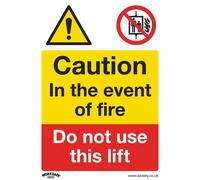 Sealey Avvertimento Sicurezza Insegna - Attenzione Do Not Utilizzo Litf -