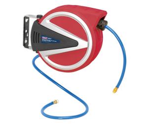 Sealey Avvolgitubo Aria Retrattile 12 Metri 6.5Mm ID - Tubo PU SA812