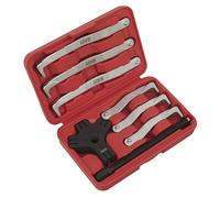 Sealey Azione Rapida Doppia/Tripla Gamba Reversibile Estrattore Set 8pc 150 &