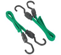 Sealey BCS16 610mm Piatto Bungee Corda Set 2pc