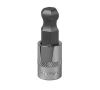 Sealey Estremità a Sfera Esagonale Presa Punta 12mm 1cmSq Drive SBBH009