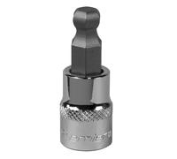 Sealey Estremità a Sfera Esagonale Presa Punta 9mm 1cmSq Drive SBBH007