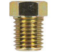 Sealey Tubo Freno Dado M10 X 1.25mm Corto Maschile Confezione Di 25 BN10125SM