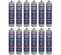 Sealey Bombola Di Gas Argon Usa E Getta 100G - Scatola Da 12 MIG/ARG/100/12
