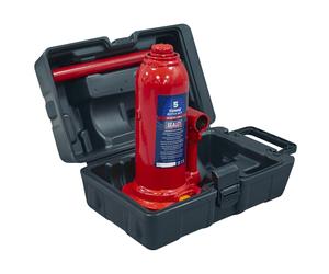 Sealey Bottiglia Jack 5 TONNELLATE Con Custodia SJ5BMC