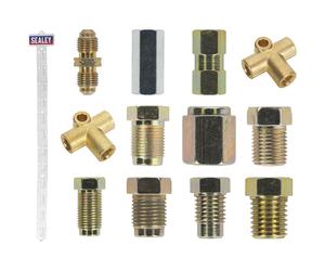 Sealey BPCSET Clip Strappo Affare - Tubo Freno Connettori